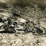 I resti dell'aereo di Dell'Oro