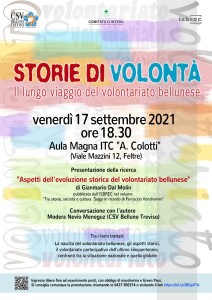 17 settembre volontariato